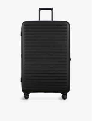 Shop Samsonite Spinner Expandable 4-wheel Hard-shell Suitcase 81cm Black