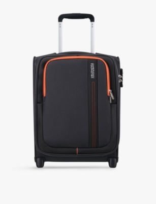 AMERICAN TOURISTER: Upright Underseater zip-up woven cabin suitcase 45cm