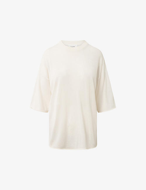 LOVECHILD: Tessa relaxed-fit short-sleeve merino-wool T-shirt