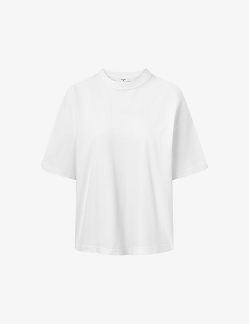 LOVECHILD: Aria boxy-fit short-sleeve organic-cotton T-shirt