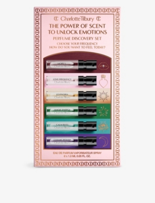Shop Charlotte Tilbury The Power Of Scent To Unlock Emotions Eau De Parfum Gift Set 6 X 1.5ml