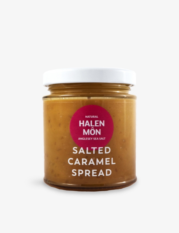 Anglesey Sea Salt Halen Mon Salted Caramel Spread 200g