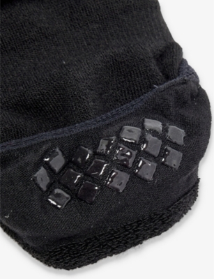 Shop Falke Men's Black Cool Kick Recycled Polyester-blend Knitted Socks