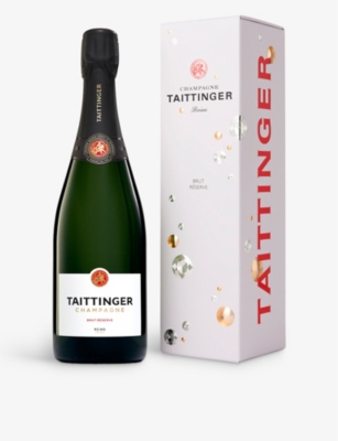 TAITTINGER: Brut Réserve champagne gift box 750ml
