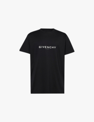 GIVENCHY: Logo-embellished cotton-jersey T-shirt