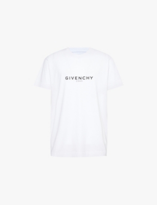 GIVENCHY: Logo-embellished cotton-jersey T-shirt