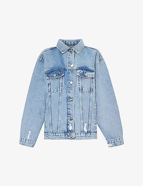 ANINE BING: Rory relaxed-fit denim jacket