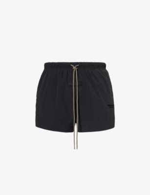 FEAR OF GOD ESSENTIALS: ESSENTIALS brand-patch woven shorts