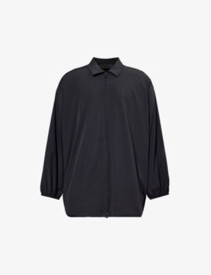 FEAR OF GOD ESSENTIALS: ESSENTIALS zipped relaxed-fit stretch-woven overshirt