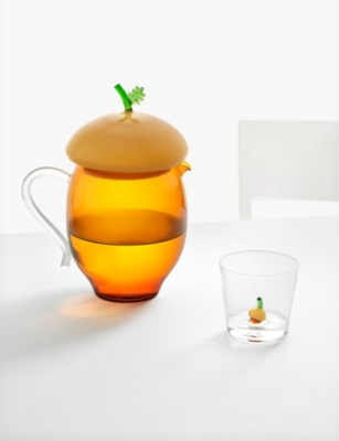 ICHENDORF: Acorns glass tumbler 8cm
