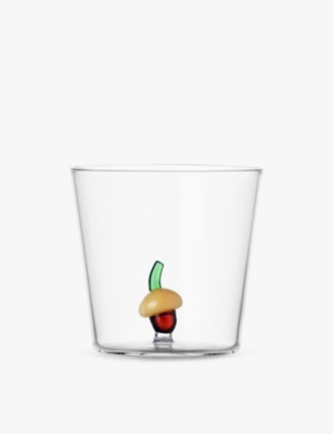 ICHENDORF: Acorns glass tumbler 8cm