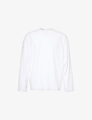 JACQUEMUS: Le T-shirt brand-embroidered stretch-cotton jersey T-shirt