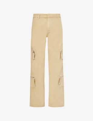 JACQUEMUS: Le Cargo Marrone straight-leg cotton trousers