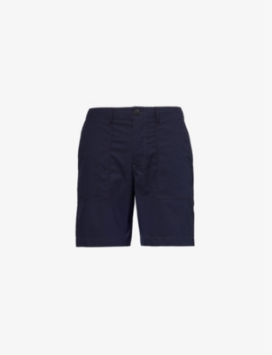 PS BY PAUL SMITH: Logo-patch regular-fit stretch-cotton blend shorts
