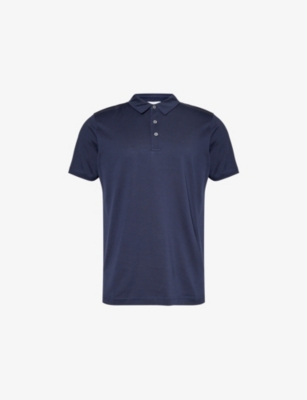 SUNSPEL: Regular-fit short-sleeve cotton polo shirt