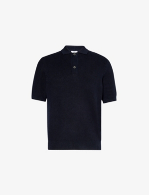 SUNSPEL: Melrose regular-fit short-sleeve cotton-knitted polo