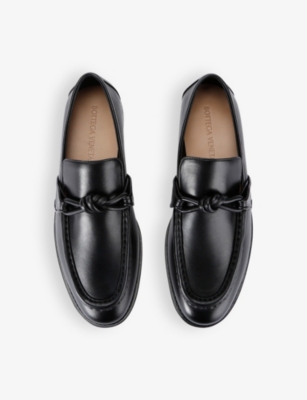 Bottega Veneta Astaire Loafer Shoes In Black
