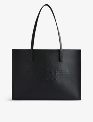 TED BAKER: Ikkon leather tote bag