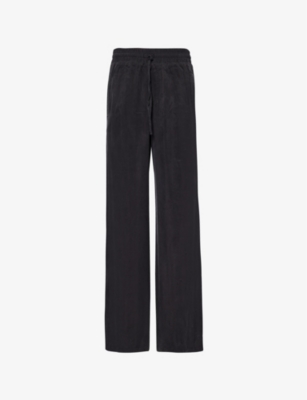 COLE BUXTON: Relaxed-fit straight-leg high-rise woven trousers
