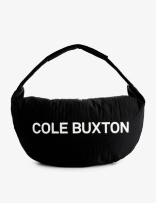 COLE BUXTON: Brand-print oversized shell bag