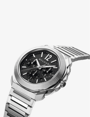 Bvlgari Stainless Steel Re00082 Octo Roma Stainless-steel Automatic Watch In Stainless Steel
