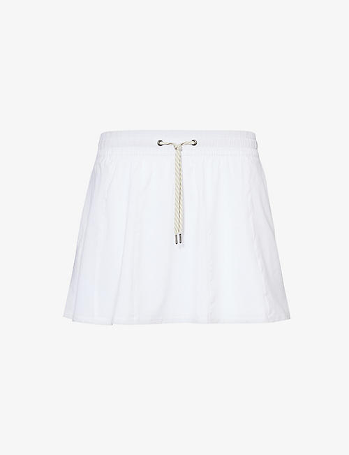 VUORI: Clementine elasticated-waist regular-fit stretch-recycled polyester mini skirt