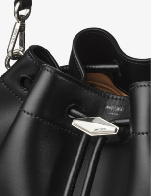 JIMMY CHOO: Cinch leather shoulder bag