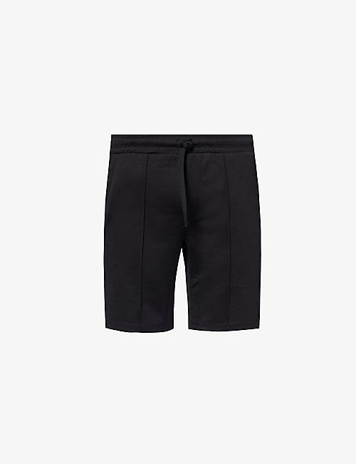 ARNE: Textured elasticated-waistband woven-blend shorts