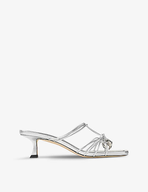 JIMMY CHOO: Jemma suede leather sandals