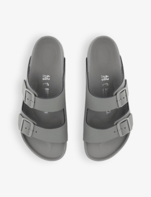 BIRKENSTOCK: Arizona Exquisite double-strap flat leather sandals