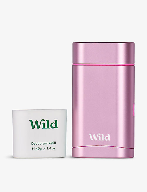 WILD: Cherry Blossom refillable natural deodorant 140g