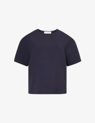 THE FRANKIE SHOP: Sierra short-sleeve woven T-shirt