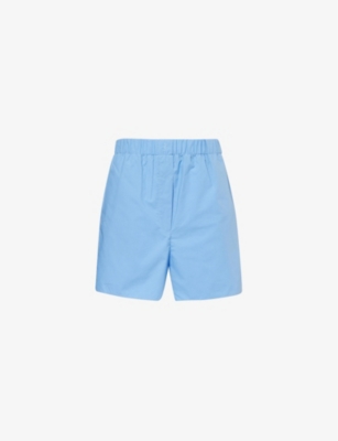 THE FRANKIE SHOP: Lui elasticated-waist cotton-poplin shorts