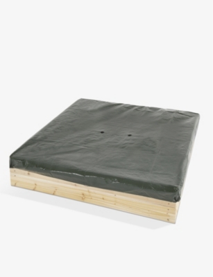 PLUM: Square Wooden Outdoor Sandpit 113cm