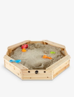 PLUM: Treasure Beach Wooden Outdoor Sandpit 104cm