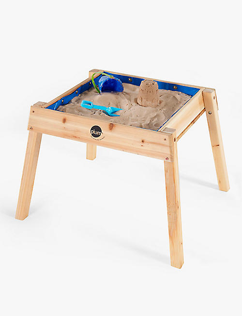 PLUM: Build n Splash wooden outdoor sand and water table 80cm