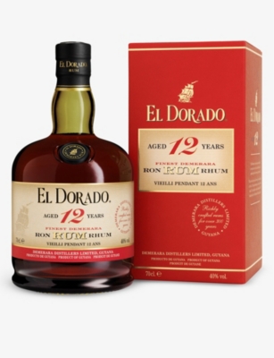 RUM: El Dorado 12-year old rum 700ml