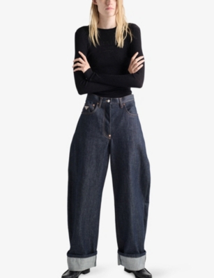 PRADA: Superfine crew-neck wool knitted jumper