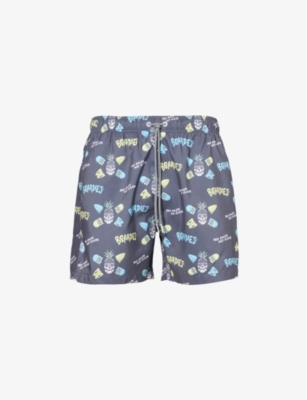 BOARDIES: No Pain recycled-polyester swim shorts