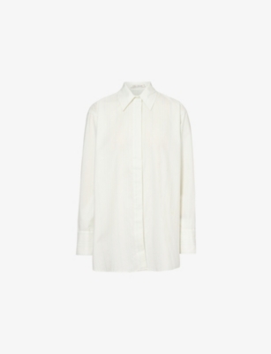 CAMILLA AND MARC: Ridley long-sleeved cotton-blend shirt