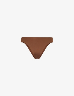 MONDAY SWIMWEAR: Byron mid-rise stretch-recycled nylon bikini bottoms