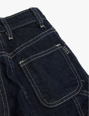 Molo Archer Straight-leg Jeans In Rinse Wash
