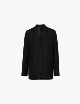 TOTEME: Relaxed-fit single-breasted recycled-polyester and wool blazer