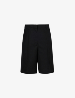 TOTEME: Mid-rise recycled polyester-blend shorts