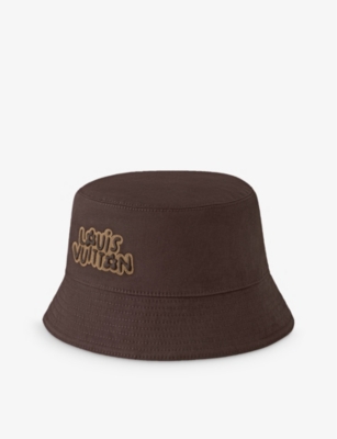 LOUIS VUITTON: Monogram Craggy reversible cotton bucket hat