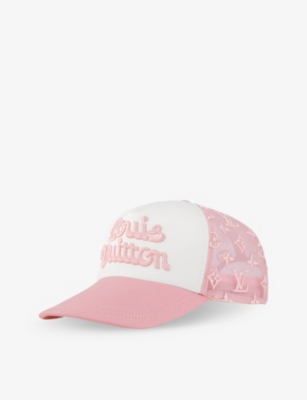 LOUIS VUITTON: Signature brand-motif cotton baseball cap