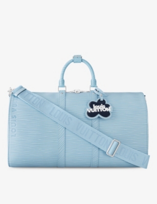 LOUIS VUITTON: Louis Vuitton x Tyler, The Creator Keepall Bandoulière 50 leather duffle bag