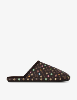 LOUIS VUITTON: Louis Vuitton x Tyler, the Creator Palace leather slippers