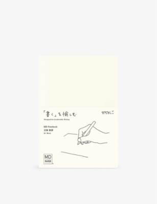 MIDORI: Thread-bound A6 blank notebook  14.8cm x 10.5cm