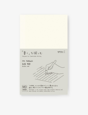 MIDORI: Thread-bound B6 lined notebook 17.5cm x 10.5cm